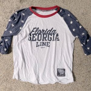 Florida Georgia Line baseball tee